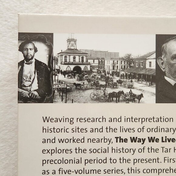 The Way We Lived in North Carolina Hardcover Book History United States Unused - Picture 4 of 6